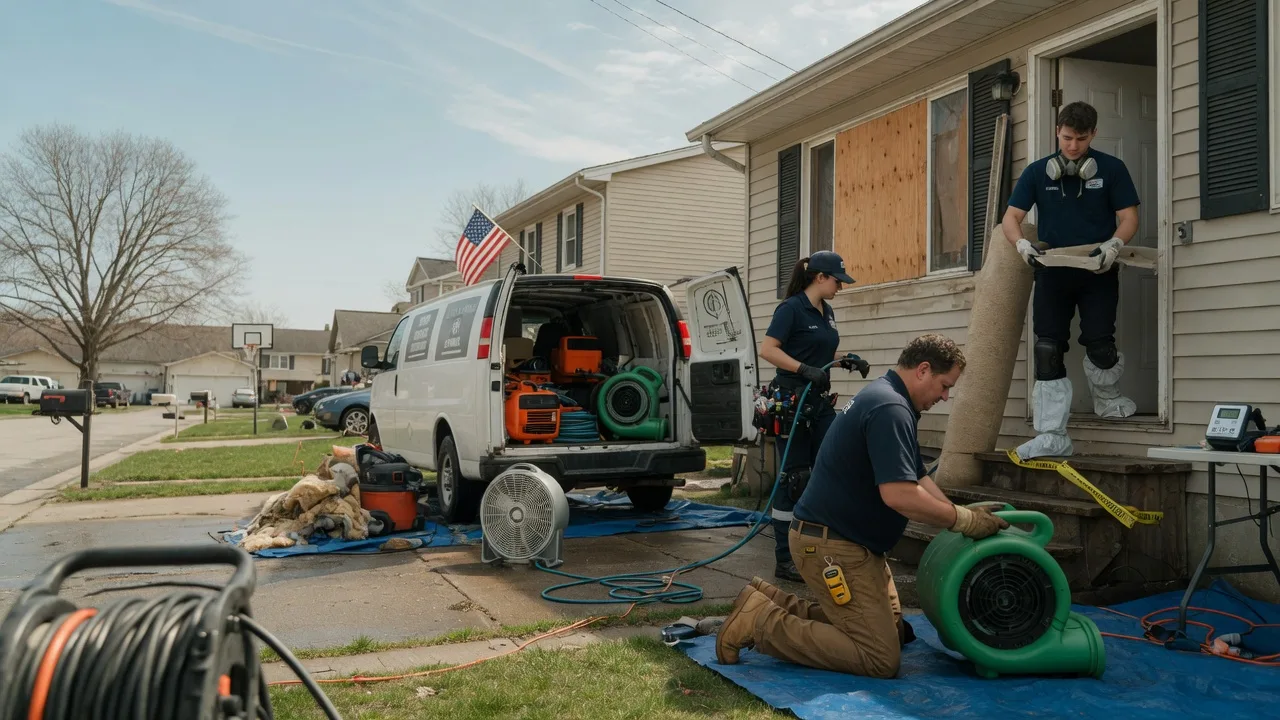 Water Damage Restoration in Louisa, VA near me